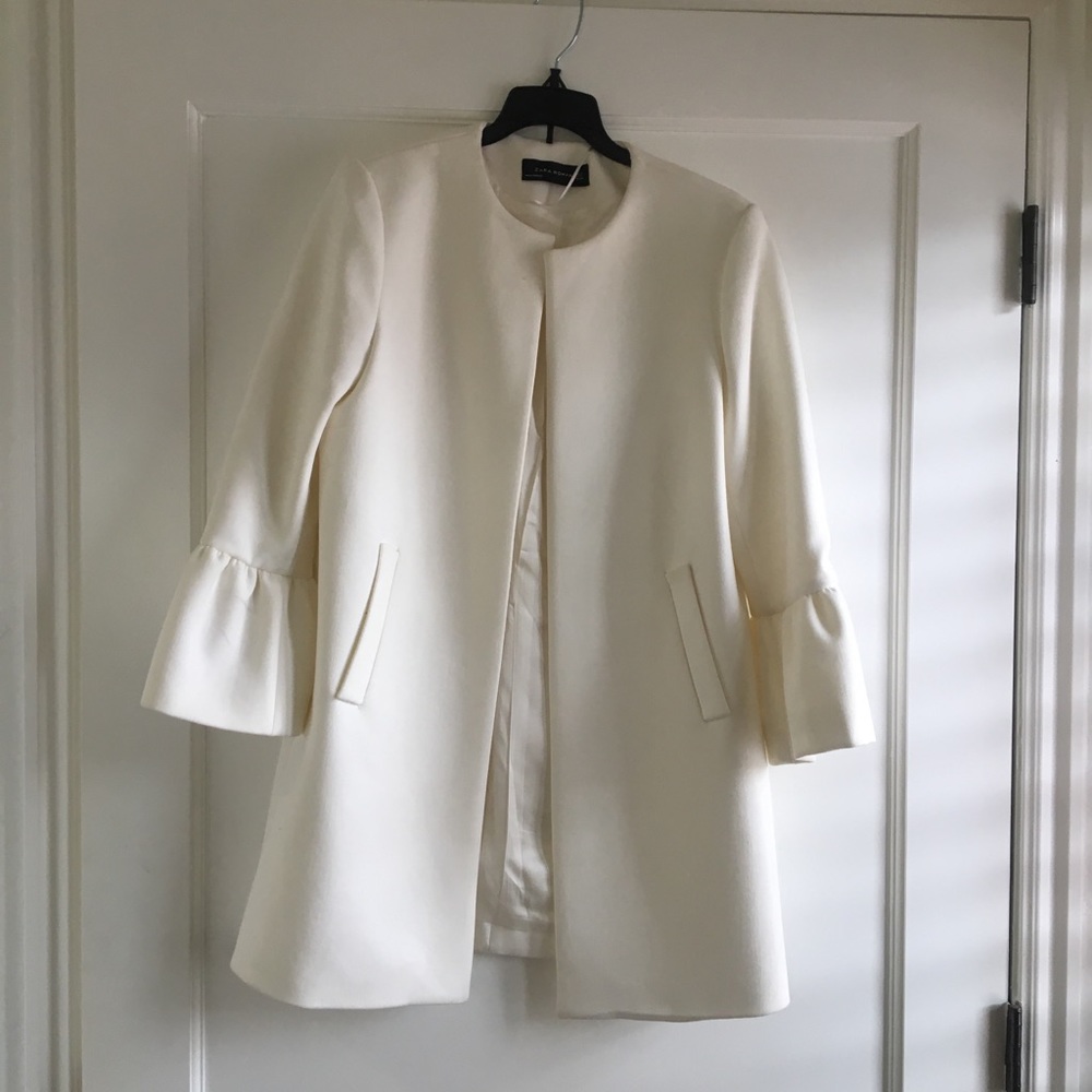 Zara White Coat